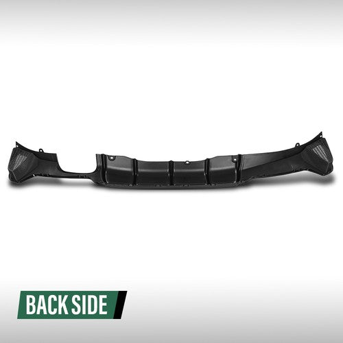 Solid Spare Fit For 14-20 BMW F32 F33 F36 xDrive MP Style Rear Diffuser Single Dual Exhaust