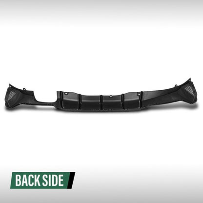 Solid Spare Fit For 14-20 BMW F32 F33 F36 xDrive MP Style Rear Diffuser Single Dual Exhaust