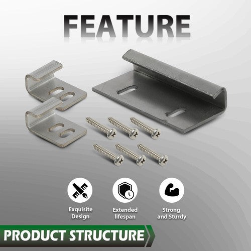 Solid Spare New Hold-Down Brackets/Fasteners Kit For Series 970 Portable Toilets