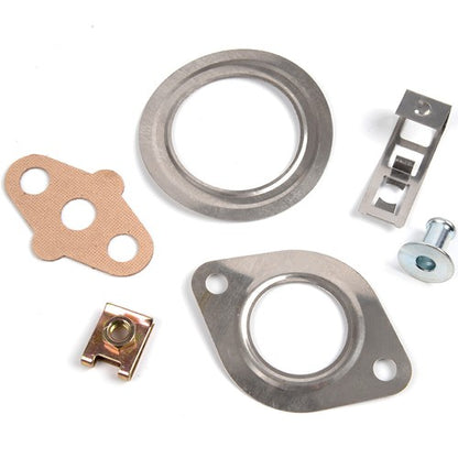 Solid Spare Fit For 2003-2010 Ford Diesel 6.0L Inlet Manifold Gasket Set + Blue Hose