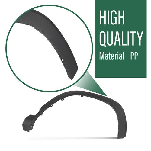 Solid Spare Fit For 2022-2023 Toyota Corolla Cross Front Right Fender Flare Wheel Arch Trim