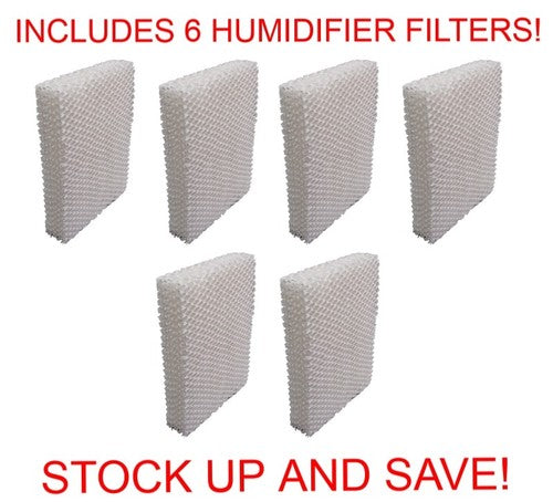 Solid Spare EFP Humidifier Filter for Vornado Model 30 40 50 (6-Pack)
