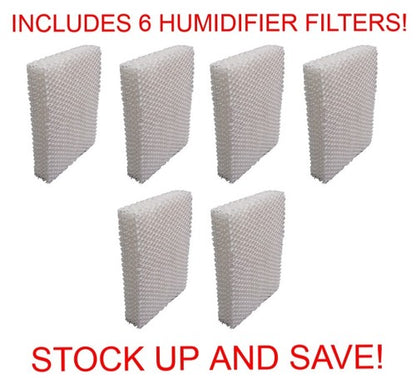 Solid Spare EFP Humidifier Filter for Vornado Model 30 40 50 (6-Pack)