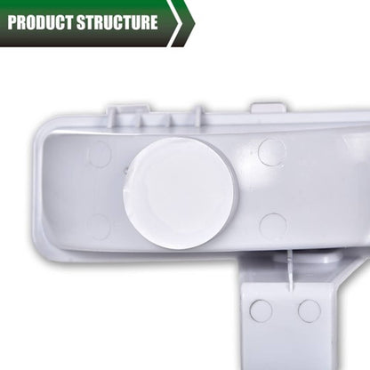 Solid Spare Fit For 80-90 Chevrolet Caprice Clear Bumper Turn Signal Light Left+Right