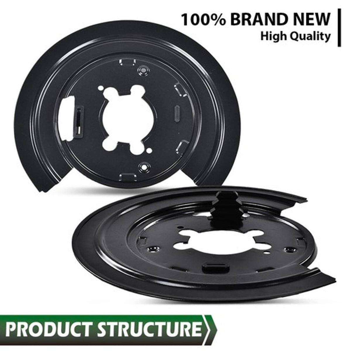 Solid Spare Fit For 2002-2007 Dodge Ram 1500 Replace 3S-00032 Brake Dust Shield Rear New