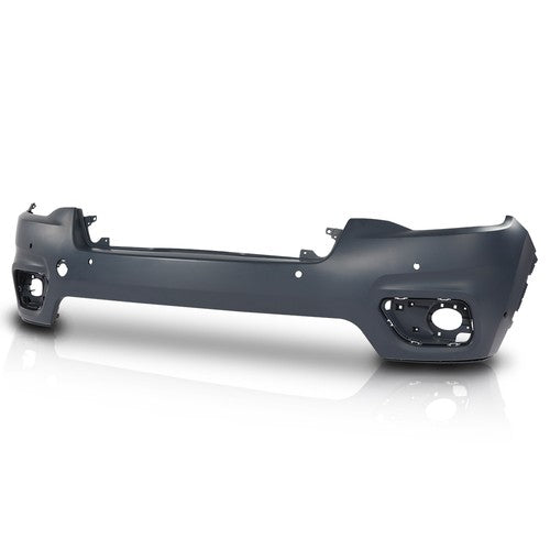 Solid Spare Fit For 19-23 Jeep Cherokee Front Upper Bumper Cover W/ Park Assist CH1014141