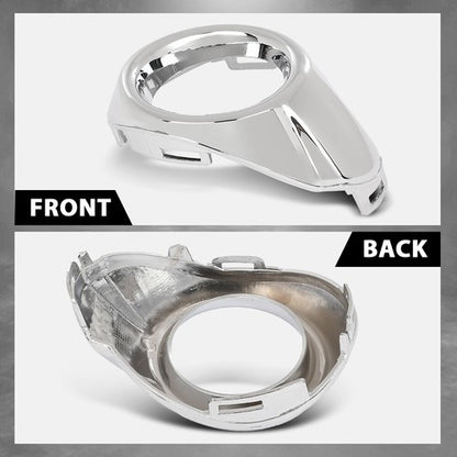 Solid Spare Front Bumper Fog Light Bezel Lamp Trim Right Side Fit For 2012-2014 Ford Focus