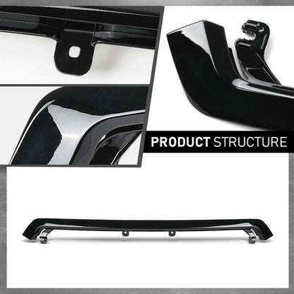 Solid Spare Fit For 2017-2018 Subaru Forester Hood Molding Trim Moulding Black SU1235102