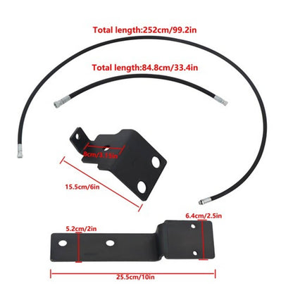 Solid Spare Third Function Valve Kit 380-166A For Kubota MX4700 MX4800 MX5000 MX5100 MX5200
