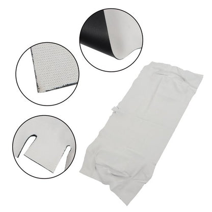 Solid Spare Golf Cart Front Vinyl Seat Cover Black For EZGO TXT 1995-2013 71602-G06