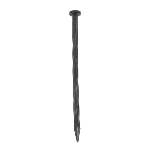 Solid Spare 200 Pcs 8 Inch Landscape Anchoring Stakes Plastic Edging Garden Spikes Spiral