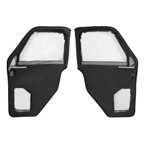 Solid Spare UTV Frame Cab Enclosure Soft Doors For Polaris Ranger 1000 / XP 1000 2017-24