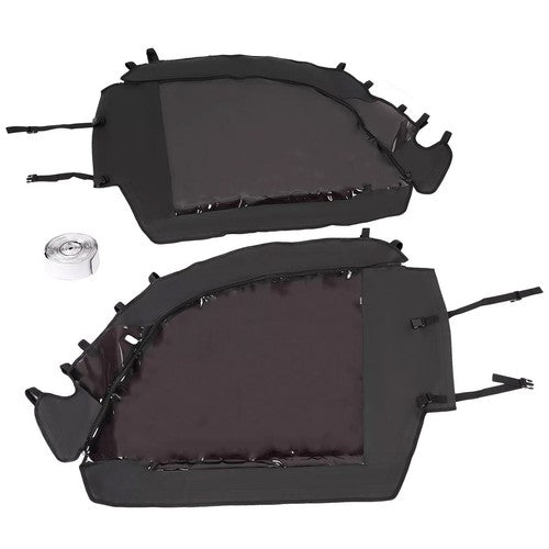 Solid Spare Upper Soft DOORS For CFMOTO ZForce 500 800 800EX 1000 w/Zippered Window 2014-22