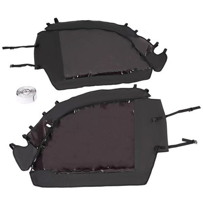 Solid Spare Upper Soft DOORS For CFMOTO ZForce 500 800 800EX 1000 w/Zippered Window 2014-22