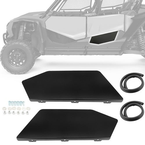 Solid Spare Lower Door Panels Inserts For HONDA TALON 1000X-4 2023-2024 Powder Coated