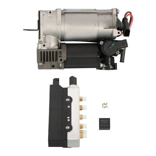 Solid Spare 2203200104 Air Ride Compressor &Valve Block Assembly For Mercedes W220 S500 S350