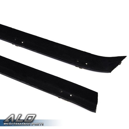 Solid Spare Window Sweep Felt Weatherstrip Seal Kit Fit For 81-91 Chevy GMC Pickup Truck