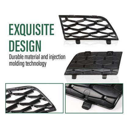Solid Spare Front Bumper Air Inlet Grill Cover Left+Right Side Fit For 2006-2009 Range Rover