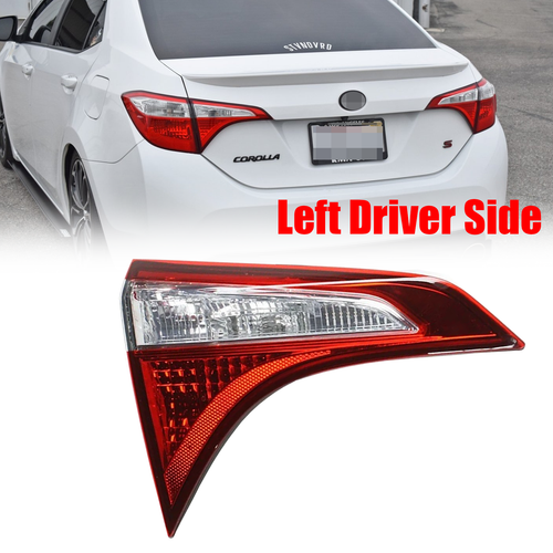 For 2014 15 2016 Toyota Corolla Tail Light Brake Lamp Inner Left Driver Side DOT