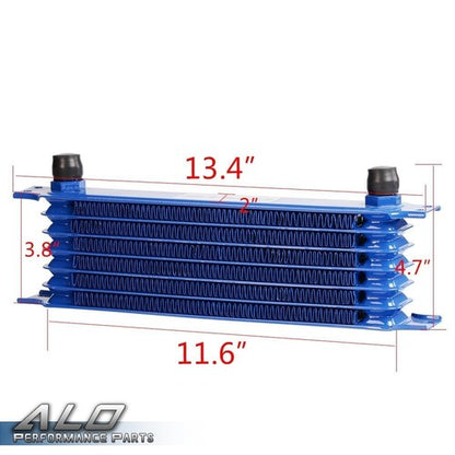 Solid Spare Fit For 2006-2012 BMW Mini Cooper S Turbo R56 7 Row AN10 Engine Oil Cooler Kit