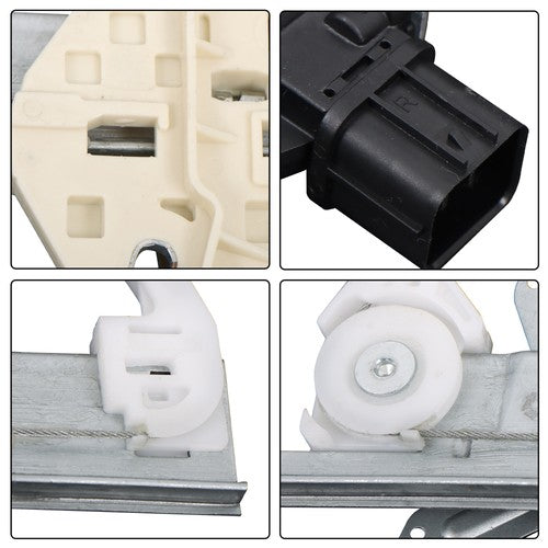 Solid Spare Front RH Power Window Regulator with Motor For Honda Accord 2003-2007 2.4L 3.0L