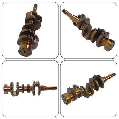 Solid Spare Crankshaft Fits For Kubota D722 Engine 16861-23010 16861-23012 16863-23030