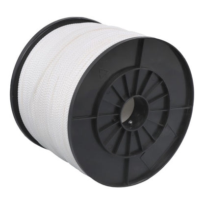 Solid Spare 1/8 Inch 1000FT Multipurpose Polypropylene Rope 350 Pound Tensile Strength White