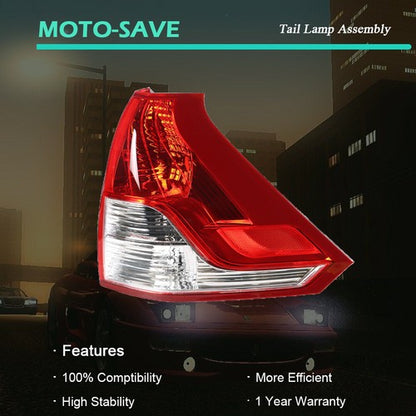 Solid Spare Fit For 2012-2014 Honda CR-V Red Right Passenger Side Taillight Brake Lamps New