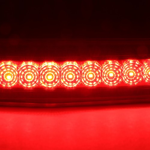 Solid Spare For 06-11 Cadillac DTS Full LED Third 3RD Tail Brake Light Rear Stop Lamp Chrome