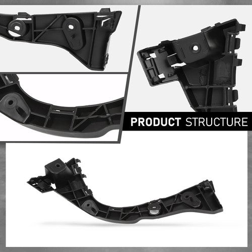 Solid Spare Rear Bumper Mounting Bracket Fit For 2015-2018 Ford Focus Left+Right Side