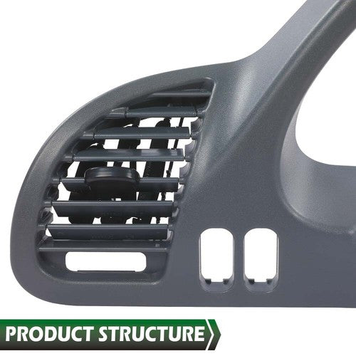 Solid Spare Fit For 2002-2006 Dodge Sprinter Left Side Dash Panel Bezel Trim With A/C Vents