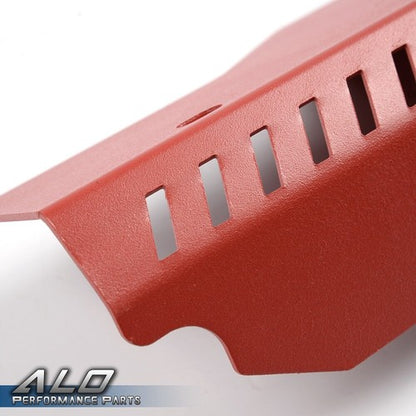 Solid Spare Fit For 2008-2012 Subaru WRX & STi Radiator Shroud & Pulley Belt Cover Combo