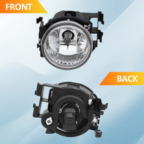 Fit 2013-2014 Subaru WRX STI Front Bumper Fog Lights W/ Bulbs Lamps LH&RH Pair