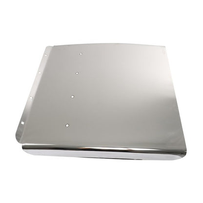 Solid Spare For Volvo VNL Semi Truck Quarter Fender Set 24"x24" Stainless Steel Tube Bracket