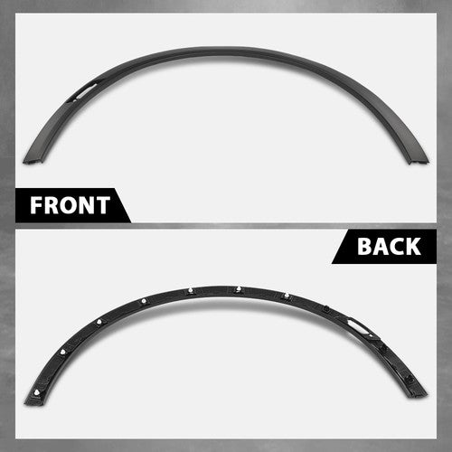 Solid Spare Front Left Side Fender Flare Wheel Molding Trim Fit For 2017-2024 Cadillac XT5