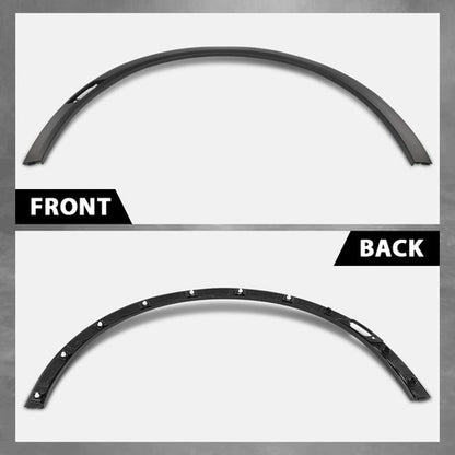 Solid Spare Front Left Side Fender Flare Wheel Molding Trim Fit For 2017-2024 Cadillac XT5