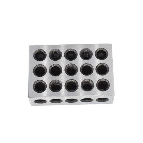 Solid Spare 5 MATCHED PAIRS PRECISION 1-2-3 BLOCKS 23 HOLES MACHINIST 123 .0002"