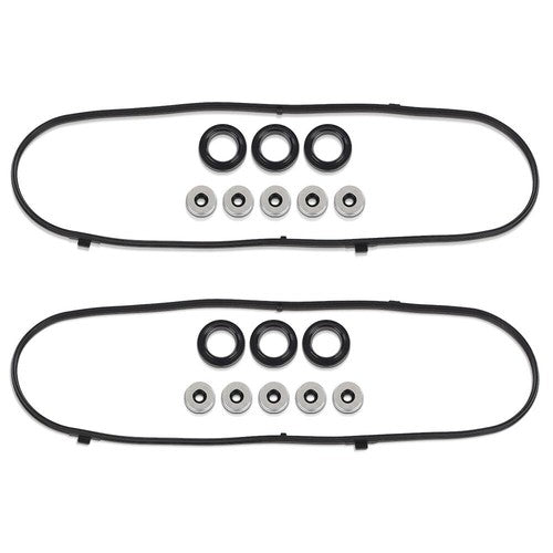 Solid Spare Fit For 2003-2007 Honda Accord 3.0L V6 SOHC 24V J30A4 Valve Cover Gasket Set