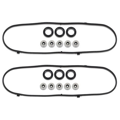 Solid Spare Fit For 2003-2007 Honda Accord 3.0L V6 SOHC 24V J30A4 Valve Cover Gasket Set