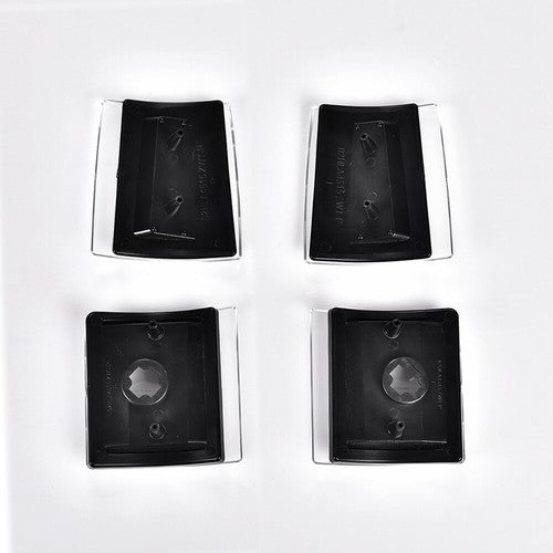 Solid Spare Corner Signal Side Marker Lamps Black Fit For Chevy CK C10 1500 2500 3500 Tahoe
