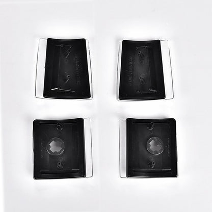 Solid Spare Corner Signal Side Marker Lamps Black Fit For Chevy CK C10 1500 2500 3500 Tahoe