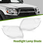 Solid Spare Fit For 2005-2011 Toyota Tacoma Headlight Replacement Lens Clear Left & Right
