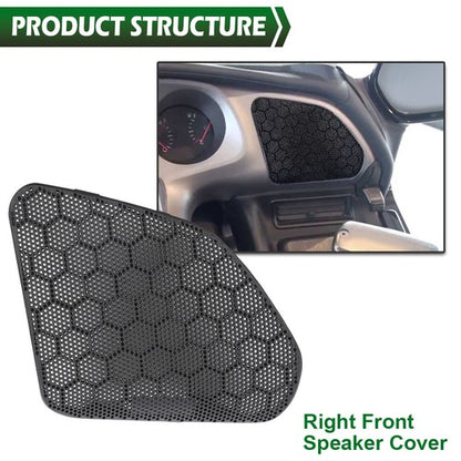 Solid Spare Fit For 2001-2005 Honda GL1800/A Goldwing Speaker Cover Front Right Side