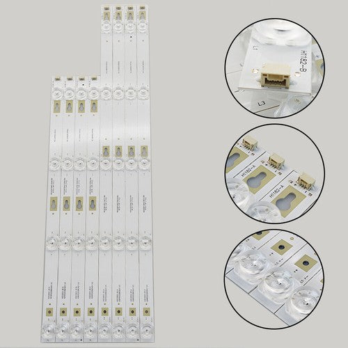 LED Backlight Strip For TCL 49S305 49S405 49S403 49D2900 TOT_49_D2900 U49P6066