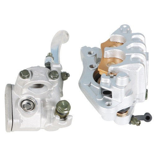 Solid Spare For Honda CR125R 250R CRF250X 450X Front Master Cylinder Lever + Brake Caliper