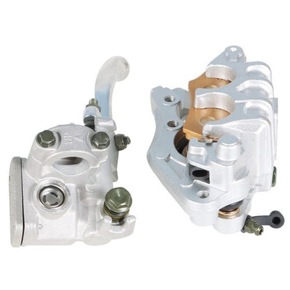 Solid Spare For Honda CR125R 250R CRF250X 450X Front Master Cylinder Lever + Brake Caliper