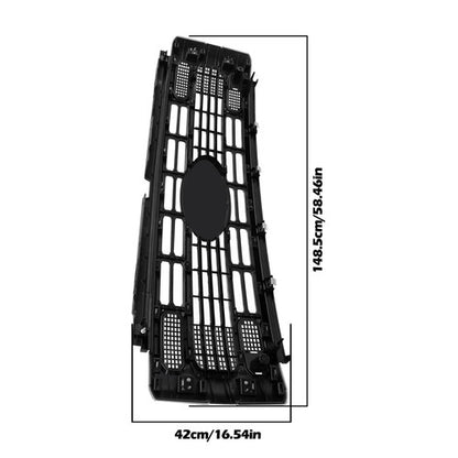 Solid Spare PC3Z8200AB Front Upper Grille For Ford F250 2023 2024 Super Duty XL/XLT Black