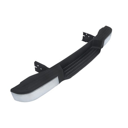 Solid Spare For Nissan NV1500 NV2500 2012-2021 Steel Chrome Rear Step Bumper W/o Sensor Hole