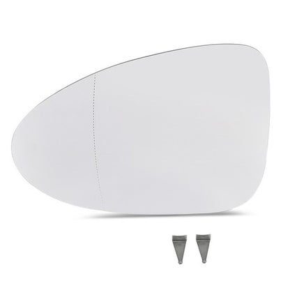 Solid Spare Left Side Mirror Glass Heated w/ Backing Plate Fit For 2015-2025 Porsche Macan