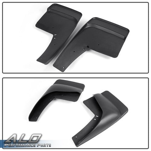 Solid Spare Front & Rear Splash Guards Mud Flaps Fit For 1999-2007 Chevy Silverado Sierra